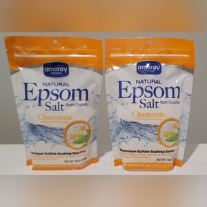 Epsom Salt Bath Crystals - Chamomile and Green Tea